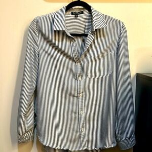 Velvet Heart Stripped Button Down
